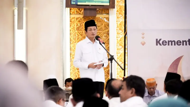 Menteri Agama RI Nasaruddin Umar: Idulfitri Momentum Tingkatkan Sinergi dan Cegah Korupsi