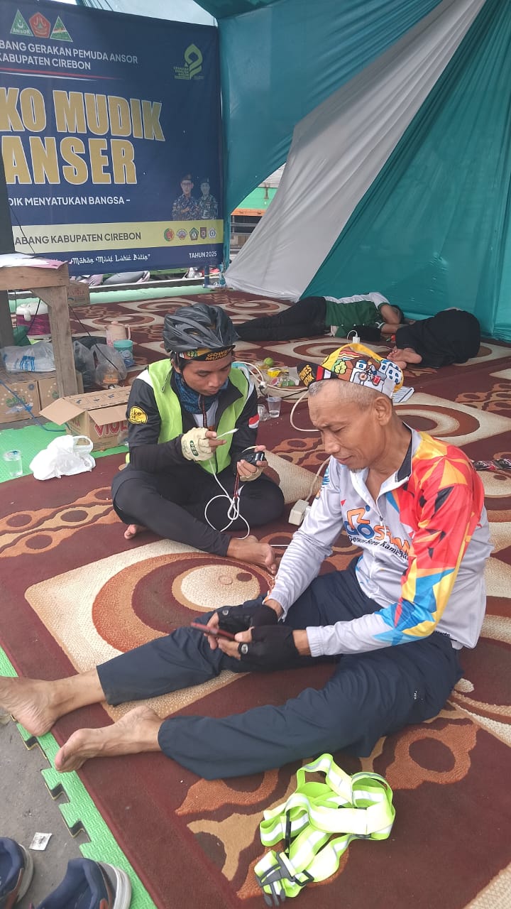 PAC GP Ansor Kabupaten Cirebon Buka 6 Titik Posko Mudik Gratis Dengan Berbagai Fasilitas