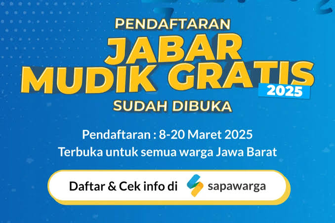 Info Mudik Jabar