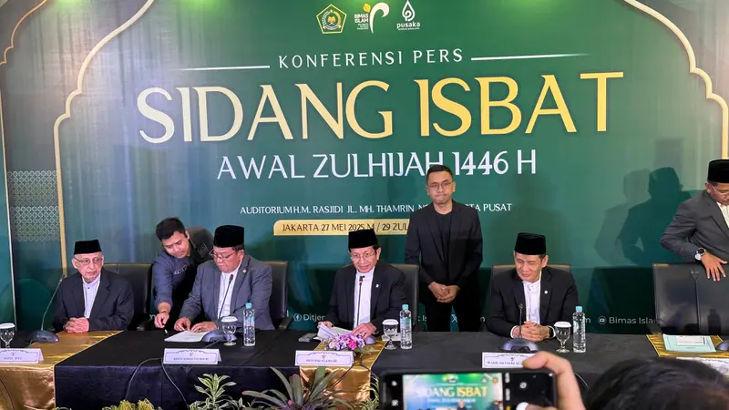 Hasil Sidang Isbat Kemenag: 1 Dzulhijjah 1446 Jatuh Rabu 28 Mei, Idul Adha 6 Juni 2025