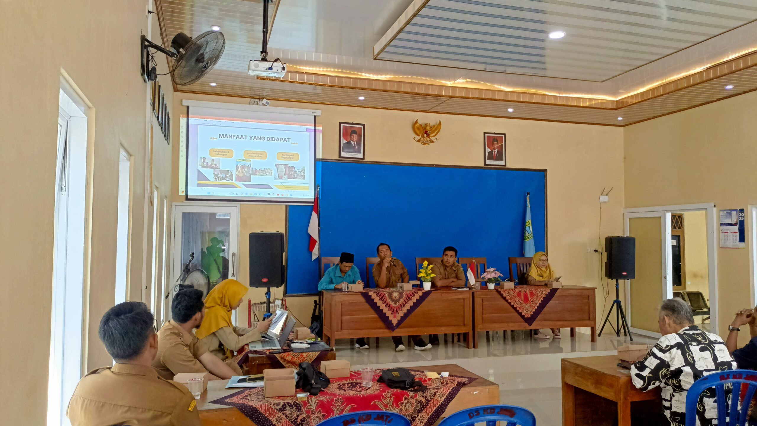 Bank Sampah Semar Mesem Selokerto Menjadi Narasumber Pada Penyusunan Perdes Pelestarian Lingkungan Hidup di Desa Kedungjati