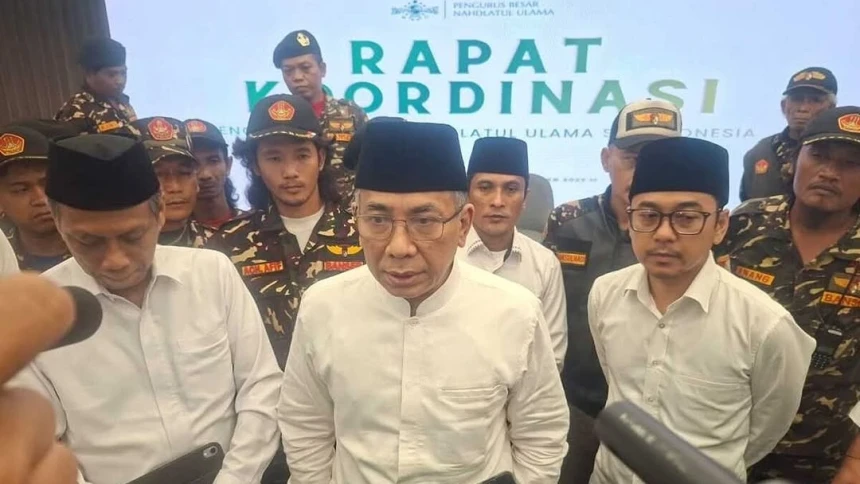 Gus Yahya Tegaskan Tak Akan Mundur dari Ketum PBNU